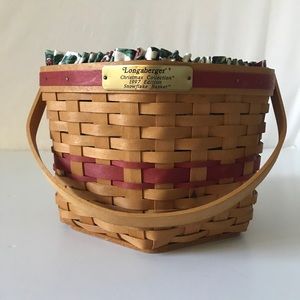 Longaberger Snowflake Basket Set - priced to sell!